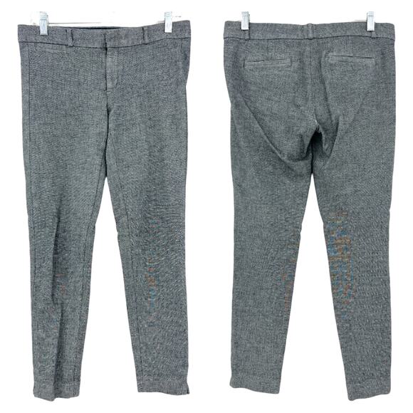 Banana Republic Pants - Banana Republic US 6 Long Womens Gray Heathered Slim Ankle Skinny Dress Pants